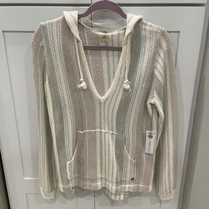 Brand New with Tags O’Neill V-Neck Hooded Sweater